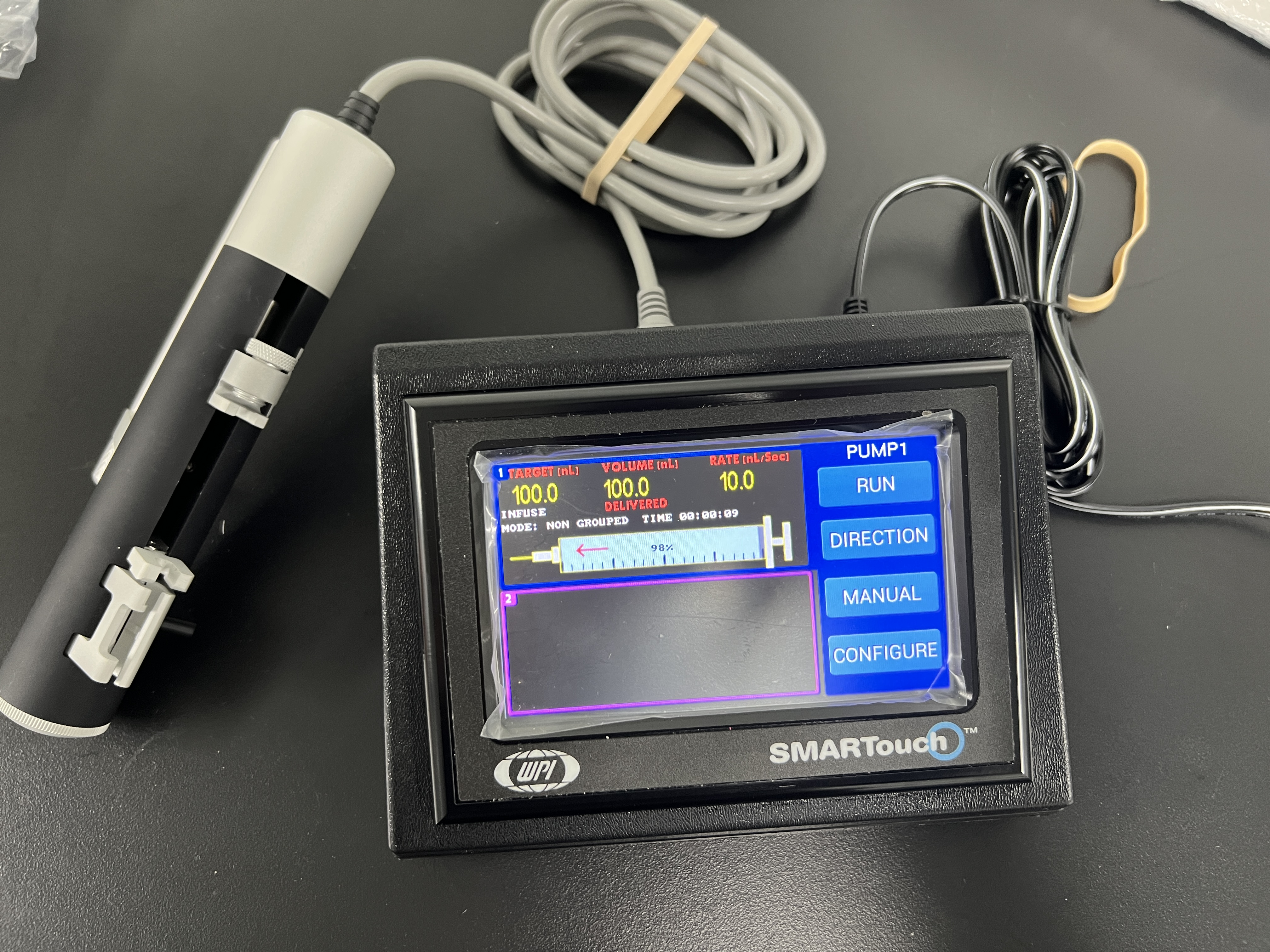 美国WPI公司超微量显微操作泵在浙江金华某研究所成功安装